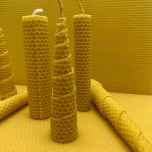 Velas de cera de abeja